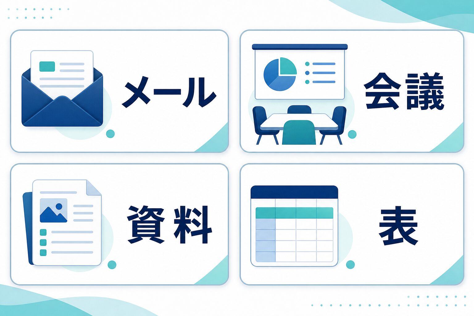 メール、会議、資料、表の画像をChatGPTで確認する使い道